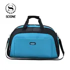 Scione Водонепроницаемая дорожная сумка, Большая вместительная вещевая сумка, сумка для путешествий, сумка через плечо для выходных