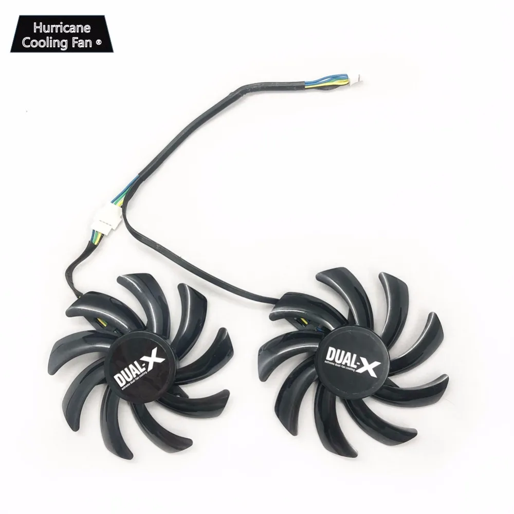 FDC10H12S9 C 85 мм 12В 0.35A 4Pin Замена видеокарты вентилятор охлаждения для Sapphire R9 270X 280X HD7870
