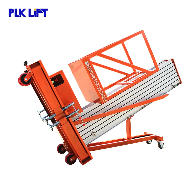 Портативная Алюминиевая площадка manlift с CE| |