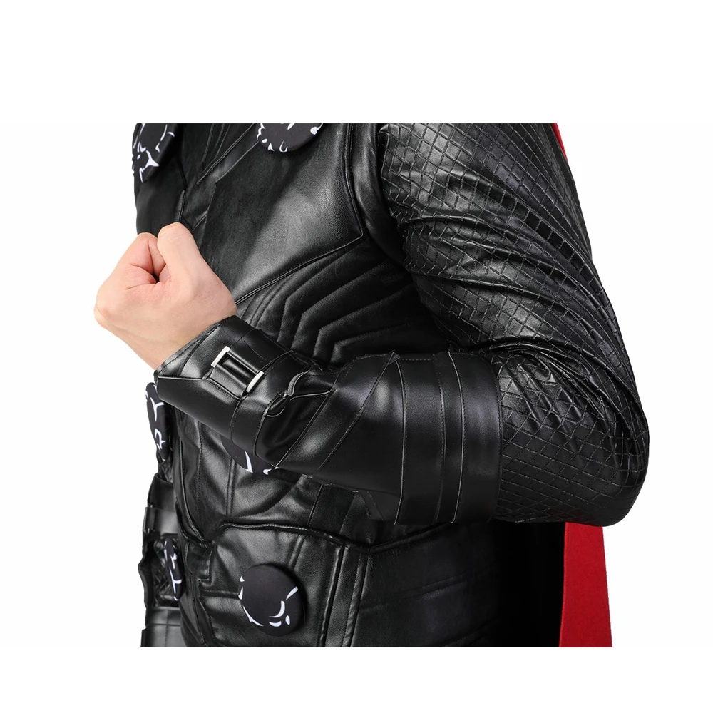 XCOSER Infinity War Тор косплей костюм полный набор из искусственной кожи вечерние