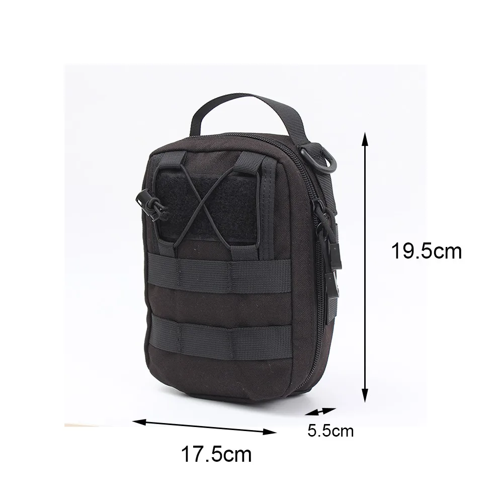 Тактическая сумка первой помощи, медицинская сумка для экстренной помощи, Molle EDC 1000D, сумка для хранения, наборы для выживания для путешествий на открытом воздухе, кемпинга, пеших прогулок