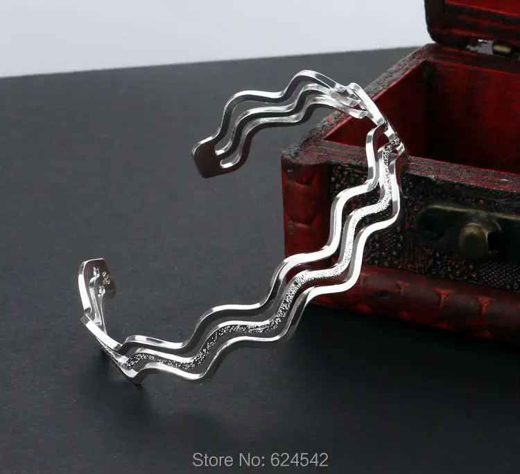 Новейшие модные аксессуары для рук. 925 пробы серебряный браслет. Элегантный