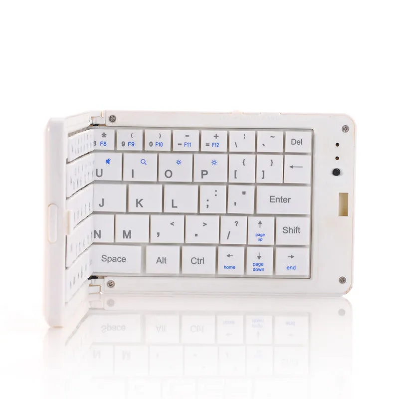 Многофункциональный Bluetooth клавиатуры складной супер тонкий подходят для iPhone