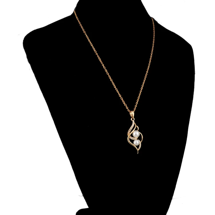 TOUCHEART новое Золотое ожерелье с подвеской Серебряная цепочка кристалл имитация
