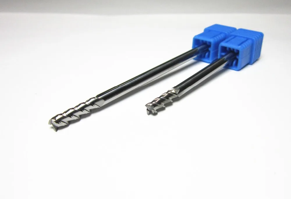 Концевые фрезы с очень длинным хвостовиком диаметр 4 мм 75 100 карбид вольфрама HRC45