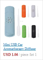 USB автомобильный ароматерапия диффузор Арома увлажнитель эфирные масла дома свежий портативный