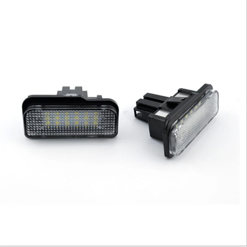 DINGBIAOJI 2X Бесплатная ошибка SMD3528 6500K номерной знак лампы Светодиодные индикаторы