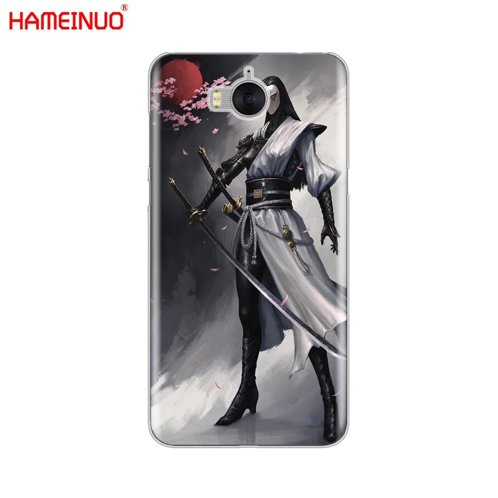 HAMEINUO Япония Самурай ниндзя. Чехол для мобильного телефона huawei honor 3C 4X 4C 5C 5X 6 7 Y3 Y6 Y5 2