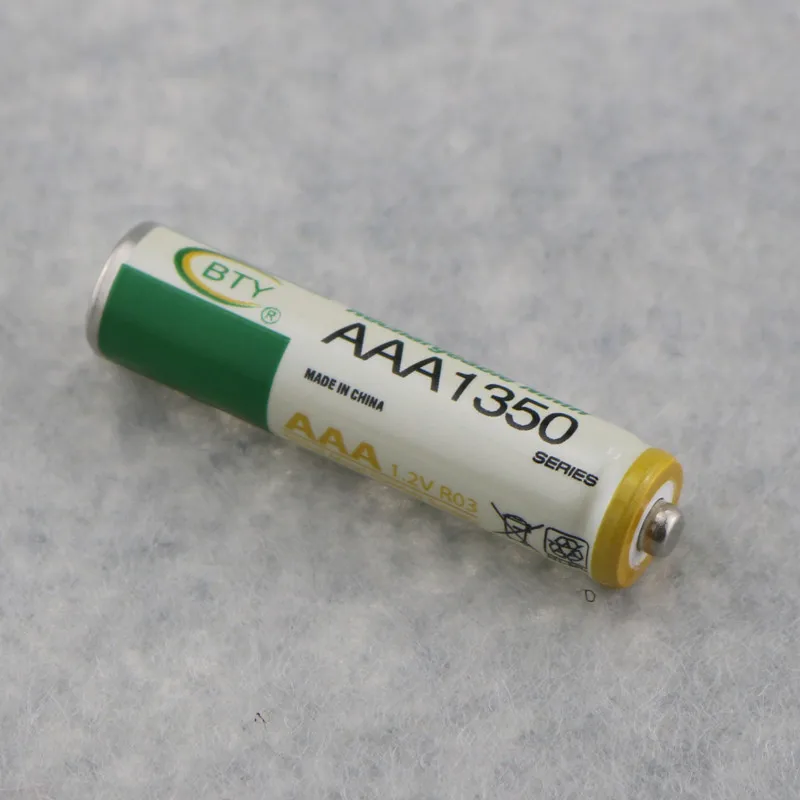 4 шт. 1350 мАч AAA батарея высокое качество оригинал BTY 1 2 V 1350mAh Ni MH аккумуляторная