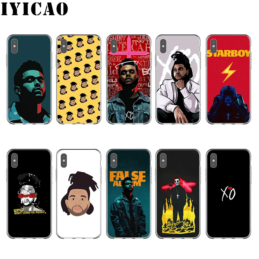 IYICAO выходные дни Starboy поп певица жесткий прозрачный чехол для iPhone XR X XS Max 8 7 6 S плюс