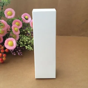 white 100 шт/lot-10ml/15 мл/20 мл/30 мл/50 мл/100 мл белая черная крафт-бумага бумажная коробка эссенция бутылка масла косметика вечерние подарочные коробки с клапаном - Цвет: white