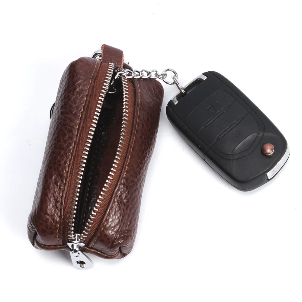 Кошельки для автомобильных ключей из натуральной кожи мужские ключницы женские