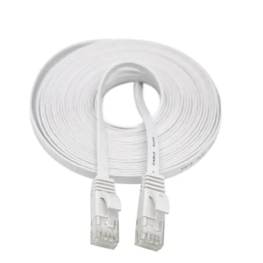 Лидер продаж 2019 новинка сетевой Ethernet-кабель RJ45 CAT6 длиной 2 м плоский патч-роутер UTP
