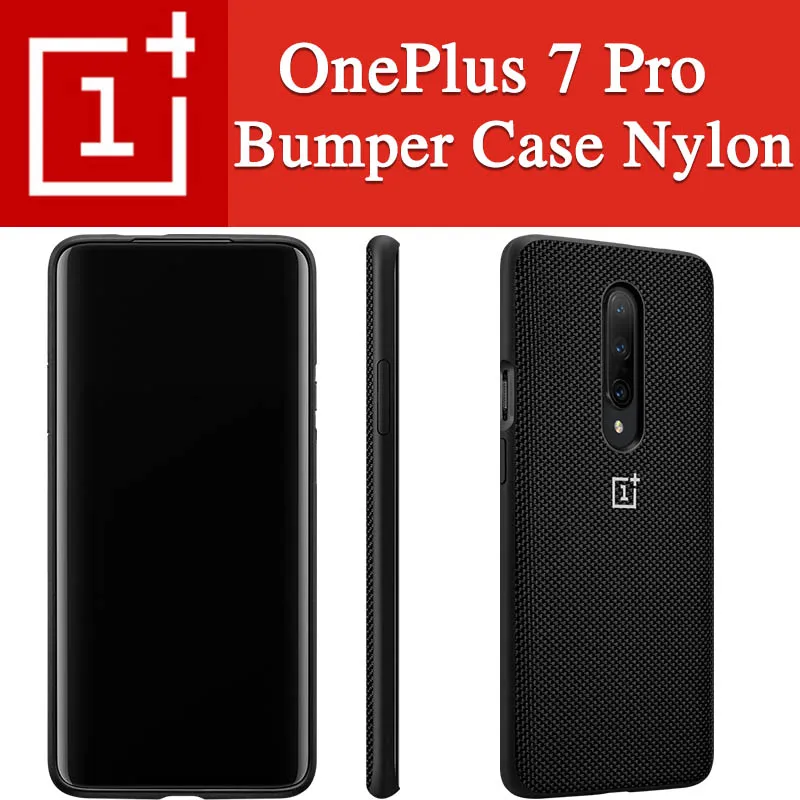 100% Оригинальный чехол OnePlus 7 oneplus 7T Pro sandsone нейлоновый официальный защитный
