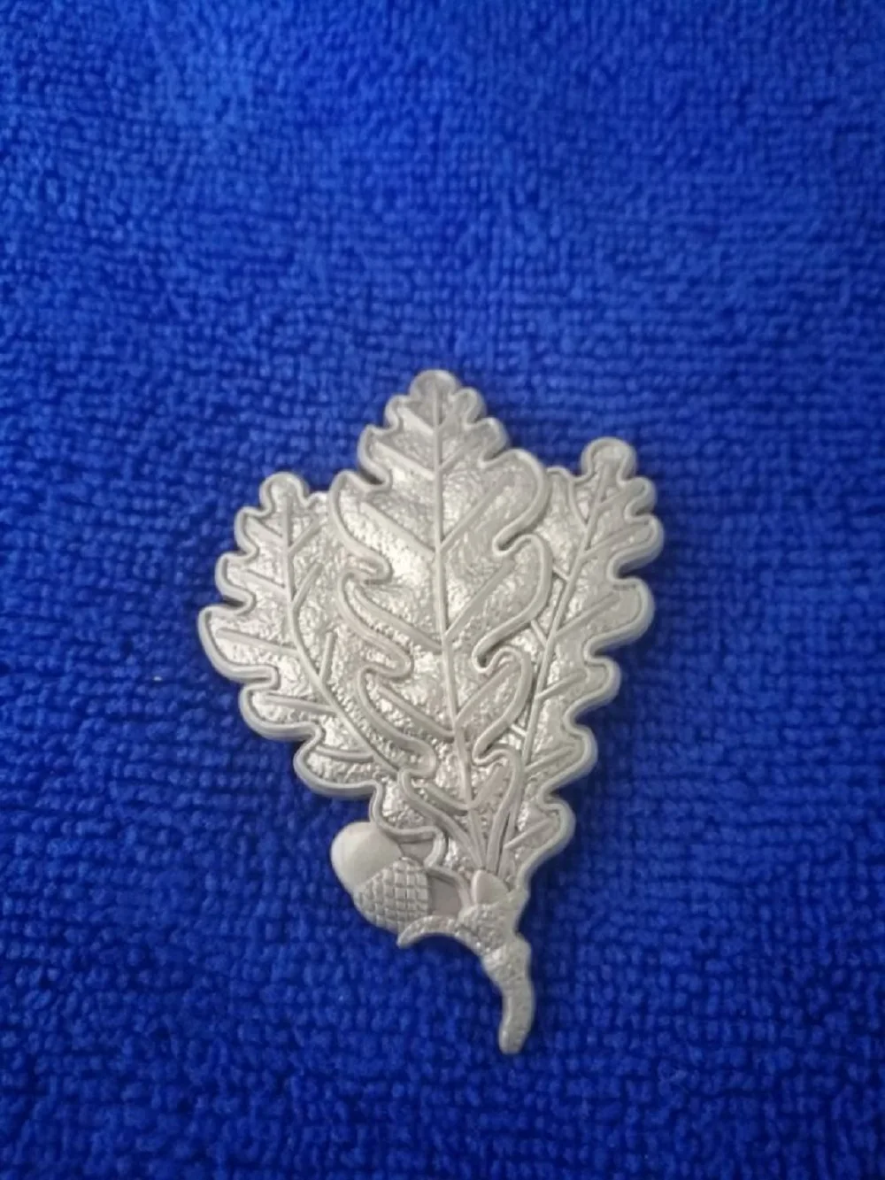 Металлический значок немецкий лыжный снайпер