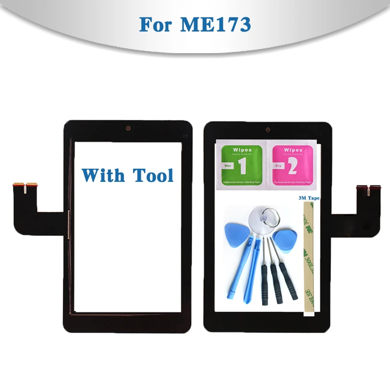 Сенсорный экран с дигитайзером для Asus MemoPad HD7 ME173 ME173X K00B 7 0 дюйма передняя внешняя