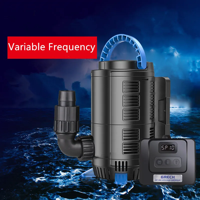 SUNSUN переменный поток DC24V DC аквариумный погружной насос для аквариума амфибия