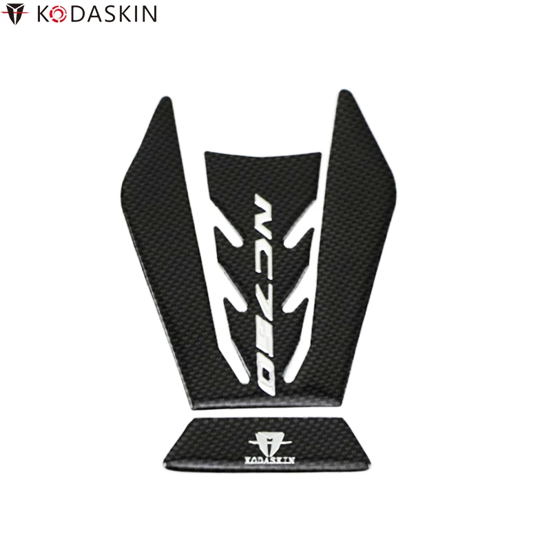 Защитные 3D наклейки KODASKIN на бак для Honda NC700 NC750 NC750S NC750X|carbon tank pad|stomp gripcarbonation |
