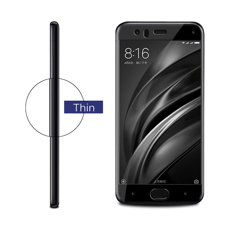 Защитное стекло CAPAME для Xiaomi mi 6 6x8 8 se 5c 5S Plus экрана mi6 On 5 5x A1 6x A2|Защитные стёкла и