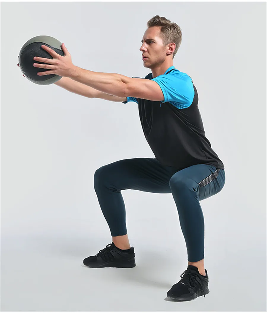 Vansydical мужские шорты для бега тренировки Trainning футболка Баскетбол Фитнес тренажерный зал Спортивная Бегущий человек футболки v-образным вырезом топы