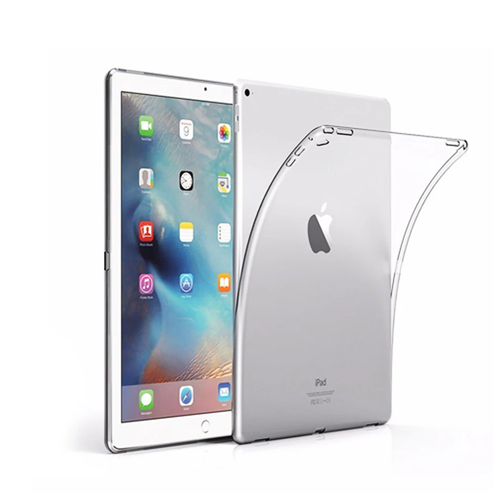 Ультратонкий мягкий ударопрочный чехол для планшета из ТПУ Ipad Mini 1 2 3 4 прозрачный