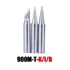 Наконечники паяльника 3 шт.лот 900M-T-KBI, бессвинцовые сварочные наконечники для паяльной станции BGA 936, Ремонтный инструмент для переделки