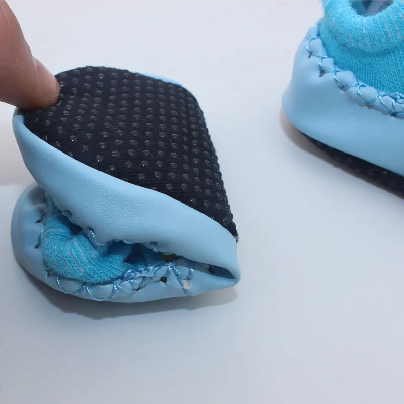 Детские носки с героями мультфильмов подарок для малышей домашние носки-Тапочки