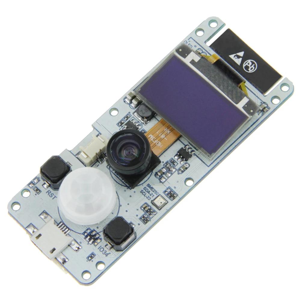 0 96 OLED Беспроводная фотография ESP32 WROVER двухъядерный мини OV2640 модуль камеры DIY