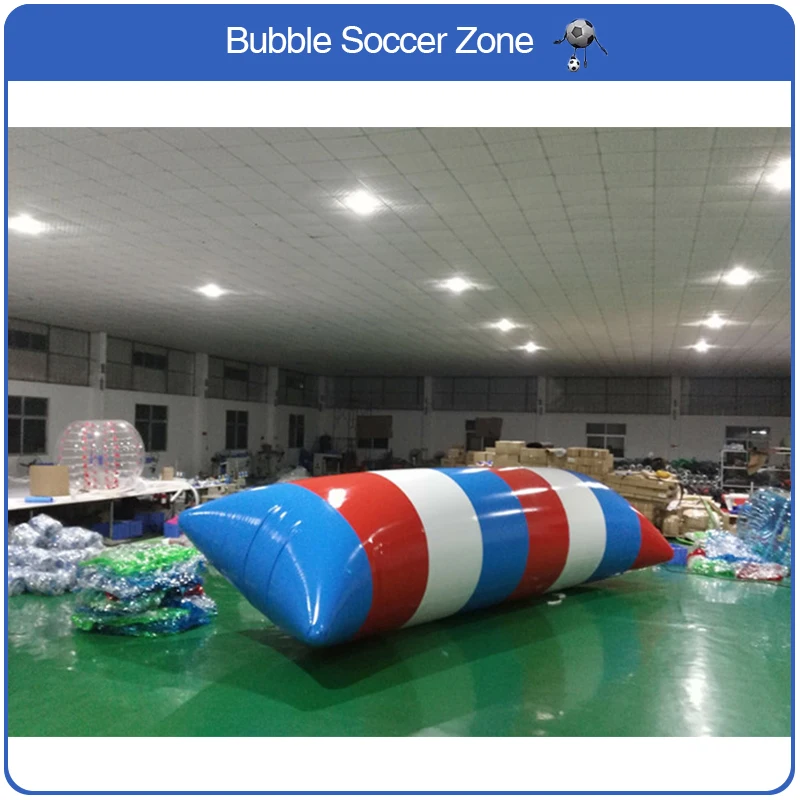 Надувная подушка для прыжков надувная из ПВХ 8x3 м|inflatable jumping|jump inflatablewater blob |