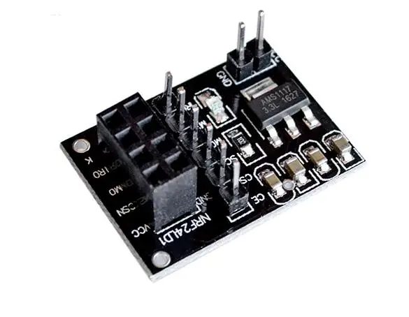 Плата адаптера для разъема 8Pin NRF24L01 модуль беспроводного трансивера 2 шт. |
