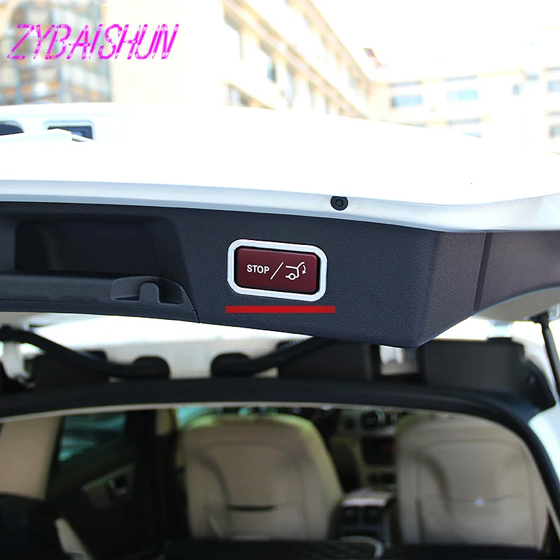 Алюминиевый сплав AMG Стайлинг автомобиля задняя крышка ручка декоративные