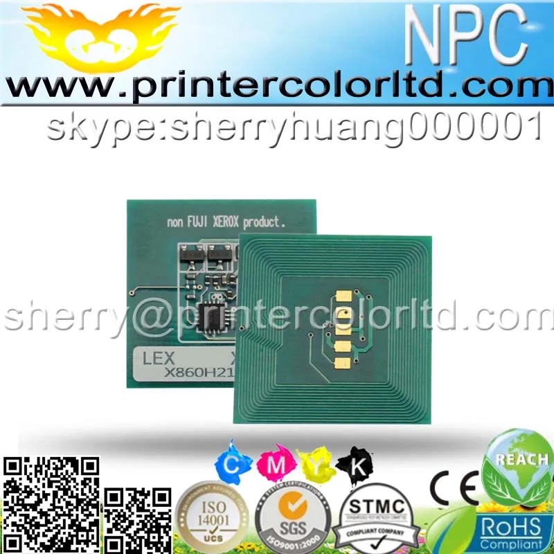 Чип сброса картриджа с тонером для Xerox DocuColor 240 242 250 252 260 DC240 DC WorkCentre 7655 7675 chip WC 7655|Чип