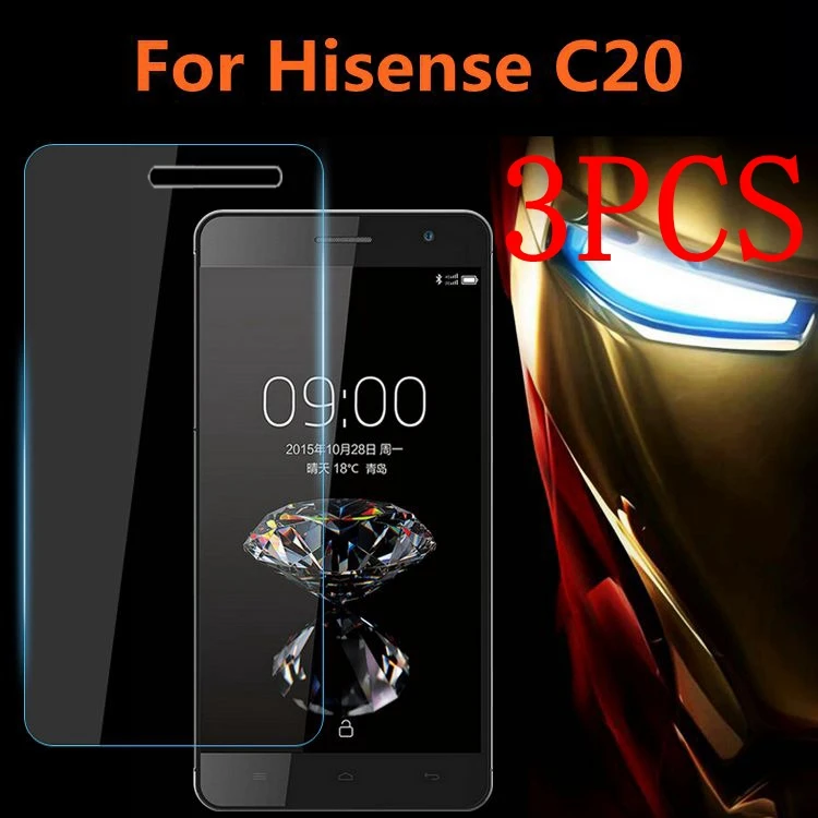 Защитное стекло закаленное Hisense C20 для KingKong II 3 шт.|Защитные стёкла и плёнки