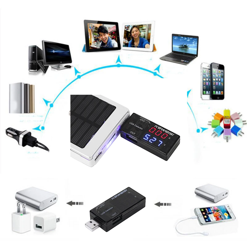 USB устройство для измерения напряжения и силы тока|volt meter ammeter|tester voltcurrent voltage charging |