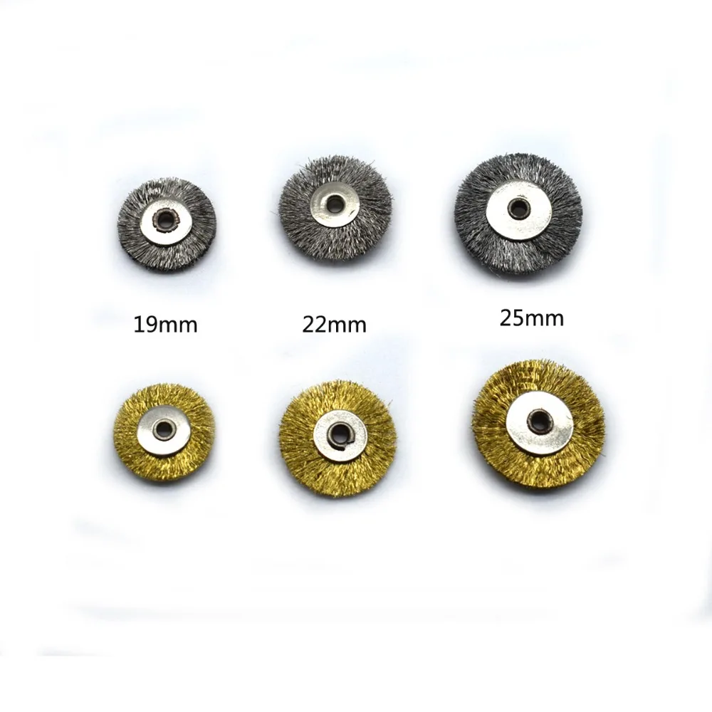 

20pcs Mixed Steel Wire Brush Electric Drill Grinding Mill Polishing Wheel 19mm 22mm 25mm