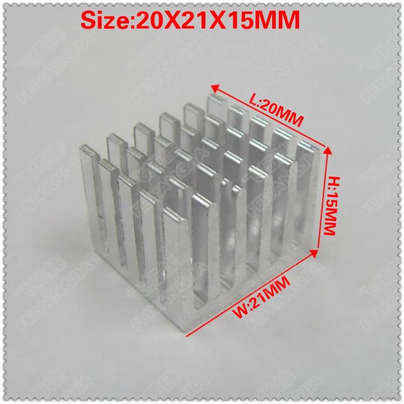 

(Free shipping )5pcs electronic radiator IC memory radiator 20X21X15MM