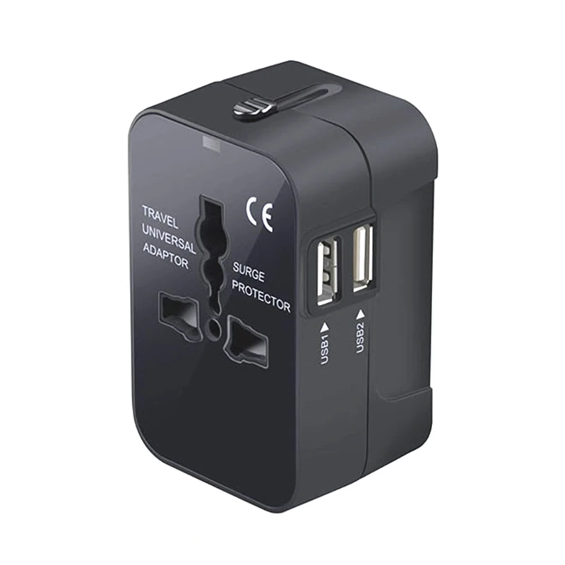 KERNUAP во всем мире 100 250V 6A Универсальное зарядное устройство US/EU/UK/AU мульти штекер