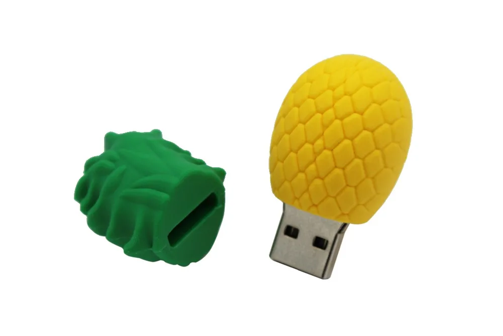 BiNFUL фрукты и овощи клубника банан ананас USB флэш-накопитель 32 ГБ флеш-накопитель 16 ГБ 8 ГБ 4G мультфильм U диск
