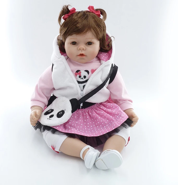 Мягкие Силиконовые Возрождается Младенцы Куклы Игрушки для Девочек Brinquedos