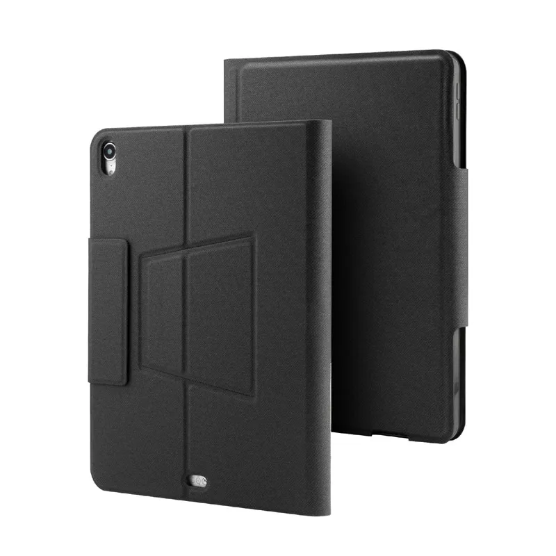 standard keyboard Русский/Иврит/испанский 7 цветов светодиодный беспроводной Bluetooth клавиатура Стенд PU кожаный чехол для Apple iPad Pro 11 - Цвет: standard keyboard