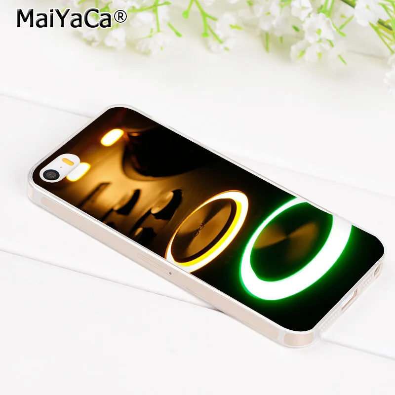 MaiYaCa dj музыка Красочный прозрачный мягкий tpu телефон аксессуары чехол для iPhone 8 7 6