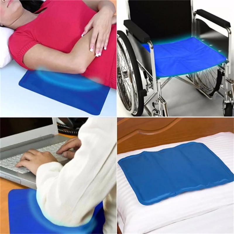 Охлаждающая Подушка Ices Pad удобный охлаждающий коврик для тела летнего сна