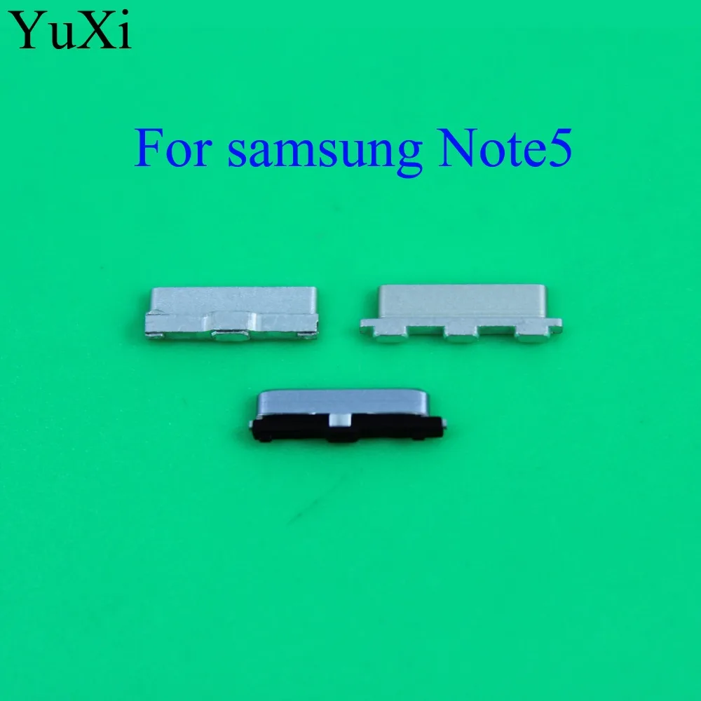 YuXi OEM боковые кнопки питания и громкости для Samsung Galaxy Note 5 Кнопка