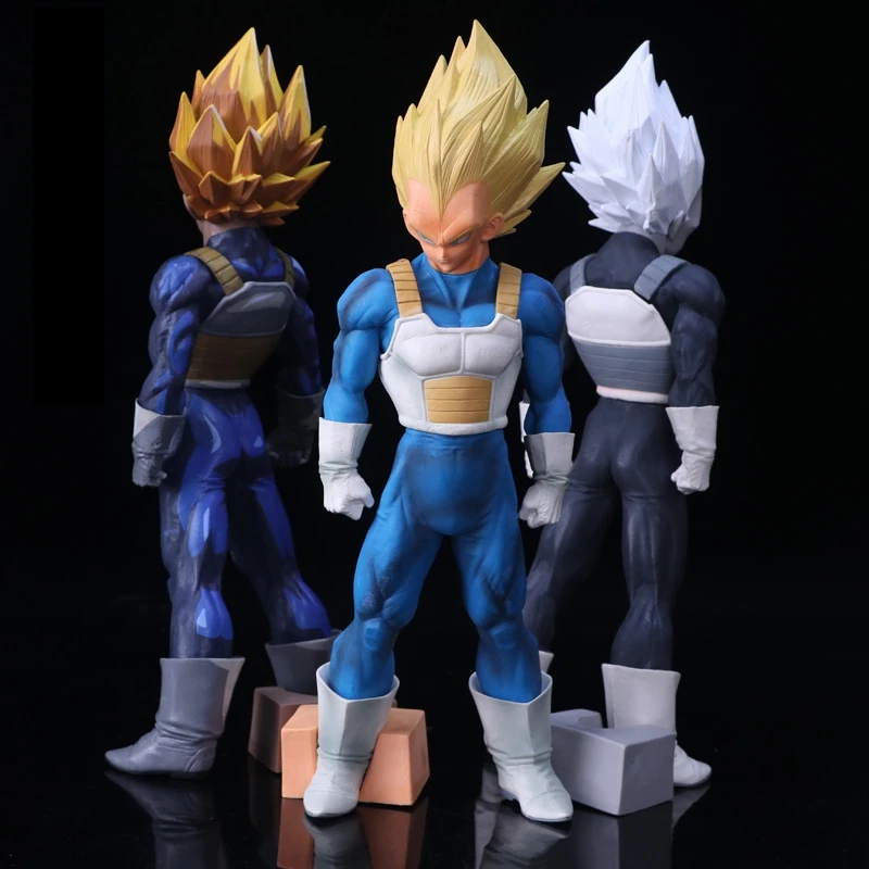 Аниме Dragon Ball Z Vegeta мультипликационный цветной обзор Супер Saiyan MSP ПВХ фигурка