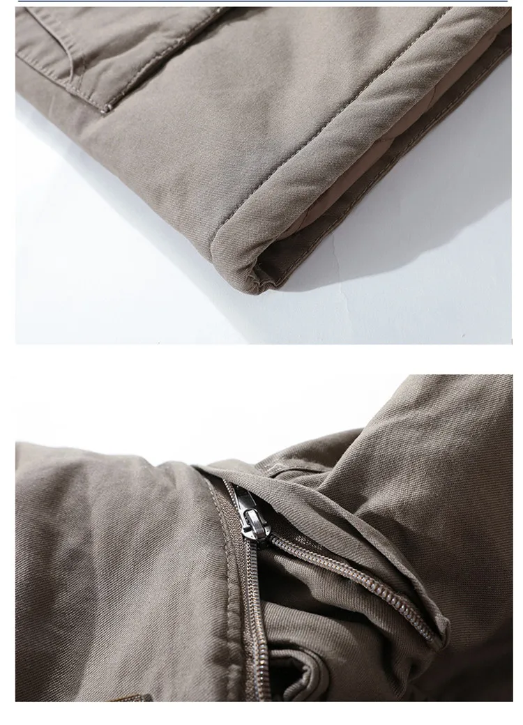 Новинка, зимние мужские теплые парки, плотное флисовое хлопковое пальто, длинные мужские куртки, пальто с капюшоном, Мужская брендовая одежда