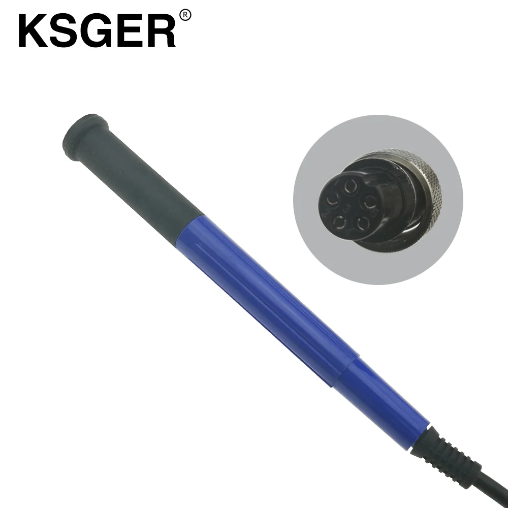 Паяльная станция KSGER T12 STM32 OLED 9501 наконечники паяльника ручка для пайки GX12 5PIN