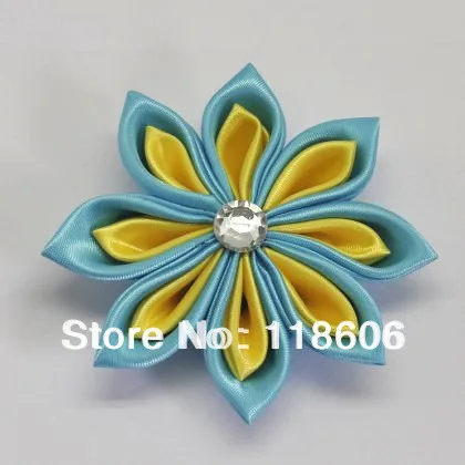 Лента-зажим для волос с цветочным орнаментом | Аксессуары одежды