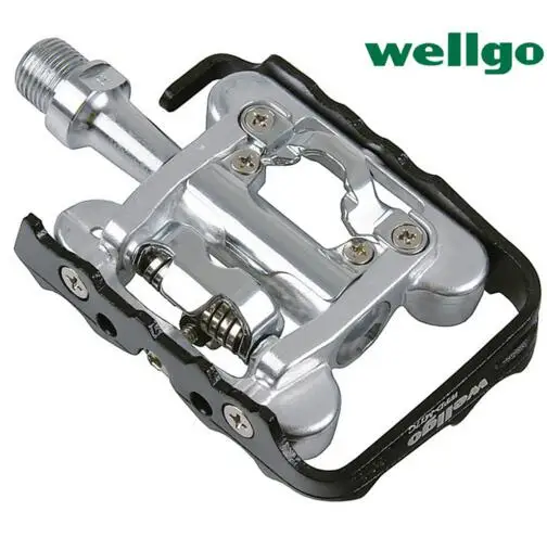 Педаль для горного велосипеда Wellgo WPD M17C двухсторонняя педаль с блокировкой