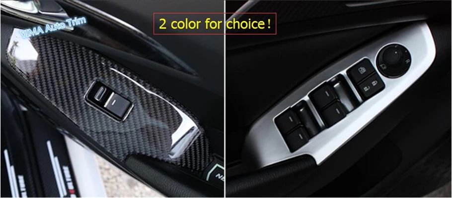 Lapetus For Mazda 3 AXELA Hatchback Sedan 2014 2015 2016 ABS High Quality Armrest Window Glass Lift Button Panel Cover Trim | Автомобили и