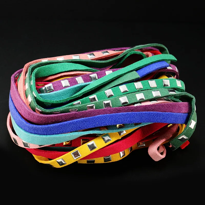 Шнуры из искусственной замши 10 шт./пакет 5 мм/7 мм|bag cord|cord goldcords for jewelry making |